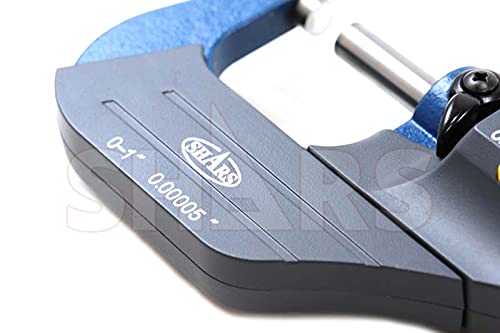Shars 0-1"/0-25mm Solid Metal Frame Electronic Outside Micrometer 303-2463 P]