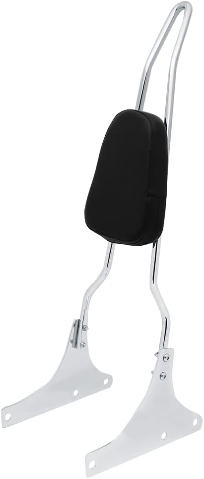 Rear Backrest Sissy Bar For Harley Davidson Heritage Softail FXSTC FLSTC Springer FLSTS Fat Boy EFI FLSTF,Chrome