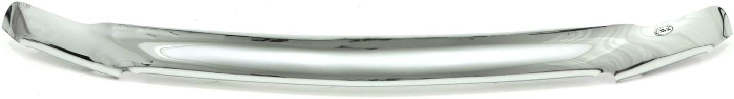 Auto Ventshade [AVS] Chrome Hood Shield / Protector | Fits 2016 - 2023 Toyota Tacoma | Medium Profile Bug Deflector - 1 pc., Chrome | 680681