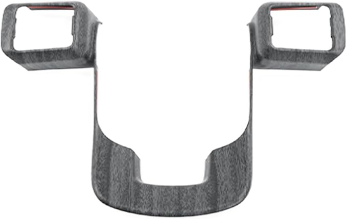 Steering Wheel Trim Cover Compatible with Santa FE 2024 2025 Hyundai IONIQ 9 Accessories(Wood Grain)