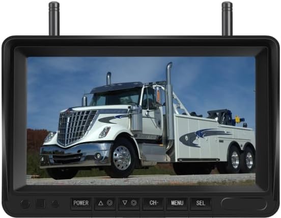 Singel Monitor Without Backup Cameras just for Losuudy XV23 & XV25 Camera System