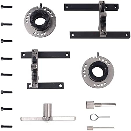 DAYUAN 8pcs Professional Petrol Engine Compression Tester Kit Bundle with DAYUAN Petrol Engine Timing Locking Tool Kit