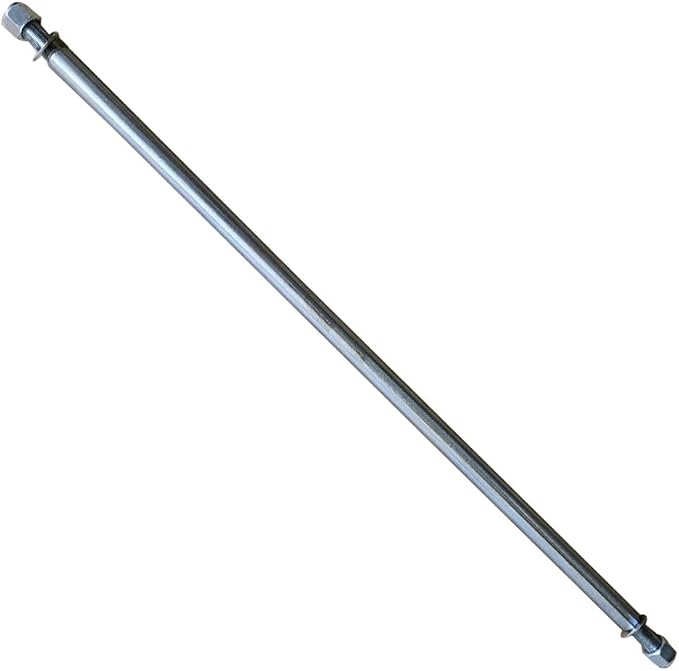 Axle 1" Diameter 44" Steel Axle Rod With 4" x 4" Go Kart Live Axle Hub For ATV Go-Karts Quads Dune Buggies