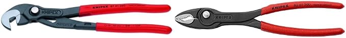KNIPEX Raptor Pliers (8741250) Red 10 inches and KNIPEX TwinGrip Pliers