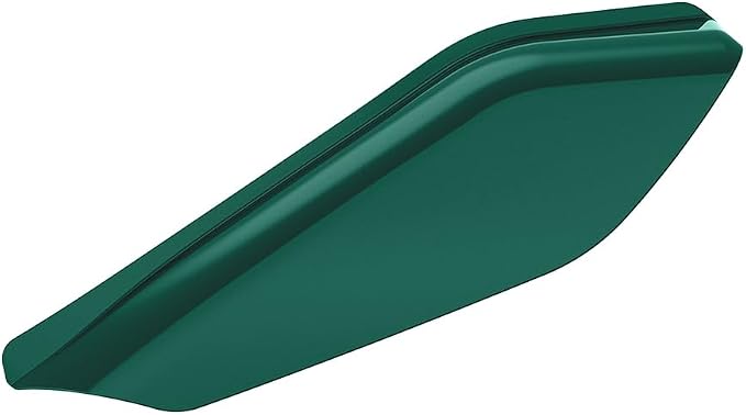 Color - Matched Mid Frame Air Deflectors Heat Shield, Perfectly Fit for Harley Touring Models Alpine Green