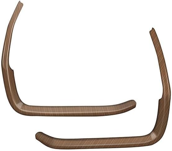 2Pcs Left and Right Outlet Lower Trim Cover Compatible with Toyota Grand Highlander 2024 2025 2026 Fit for 2024-2026 Grand Highlander ABS Accessories(Wood Grain)