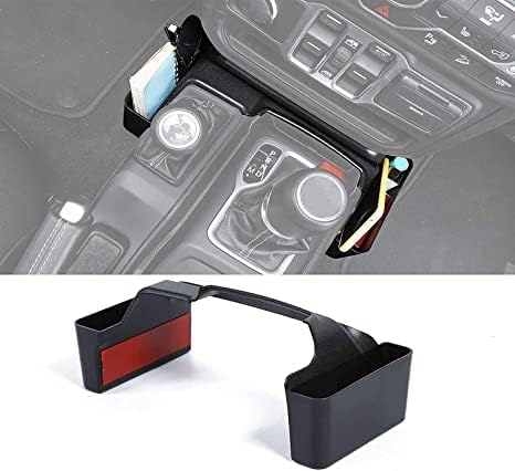 JWWY Center Consoles Gear Shift Storage Box & Air Conditioner Headlight Switch Knob Trim Set