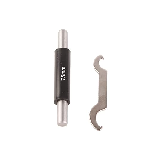 Walfront Outside Micrometer Measurement Tool Outer Diameter Micrometer Precision Micrometers Metric Thickness Measuring Instrument (75-100mm)