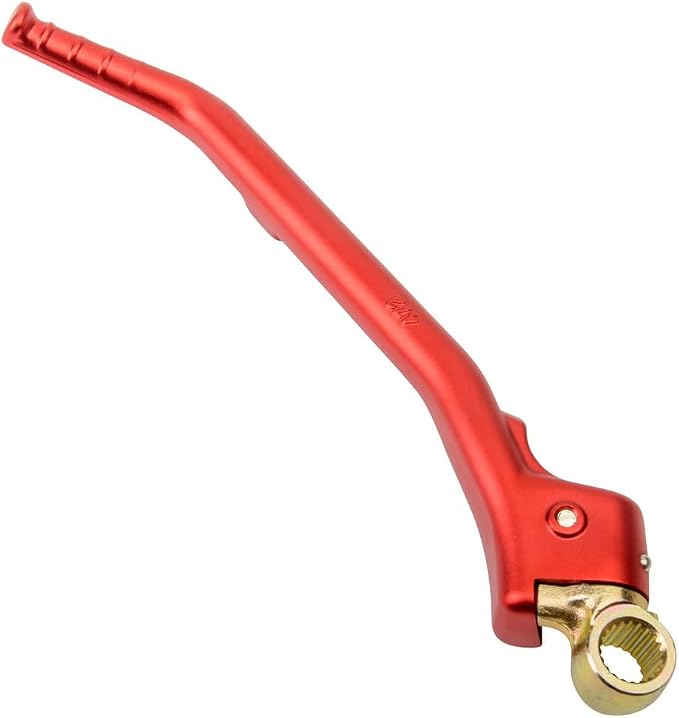 Tusk Kick Starter Anodized Red Compatible with Honda CR125R 2000-2007