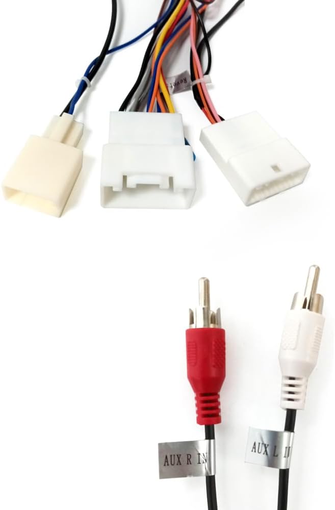 Car Head Unit Wire Hareness for Toyọta Caṃry Corọlla RAV4̣ 4Ruṇner Tacọma, Fit Toyọta Car Stereo Radio Power Cable USB CANBUS Decoder Adapter Support J-B-L Amplifier SWC