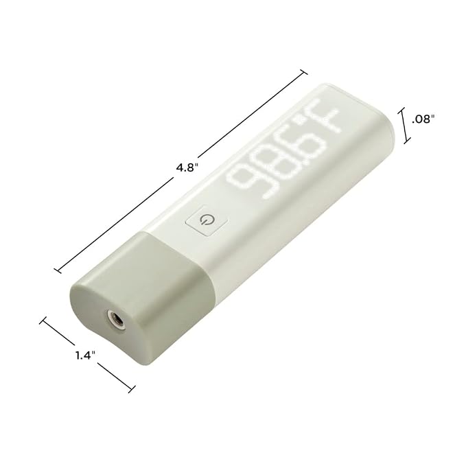 Conair Digital Thermometer for Adults and Kids, Forehead Thermometer, No Contact Infared Thermomter with Extra Large LED Display, Fast and Easy-To-Read Results