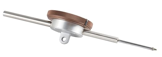 Accusize Industrial Tools Agd2 Style 0-2'' by 0.001'' Dial Indicator with A 3'' Big Face, Lug Back, P900-S090 | 0-2" x 0.001", Big Face, AGD2 Style, Lug Back