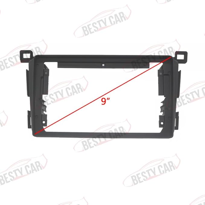 Fits for Toyota RAV4 2013-2018 Car Radio Stereo Fascia Frame Double DIN 9 inch Dash Installation Mounting Kit