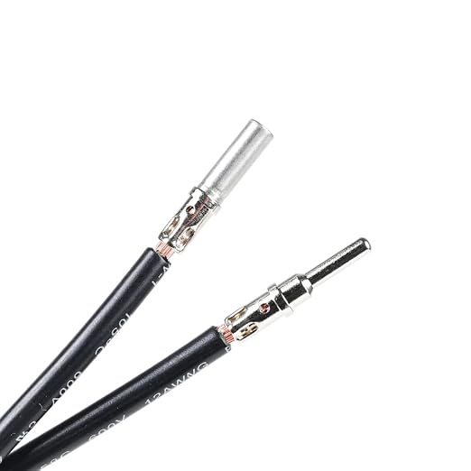 JRready ST6294 Deutsch Solid Pin, Deutsch Solid Contact Size 12, Solid Contacts for DTP DTHD Connectors,12-14AWG,25A,30 Pairs