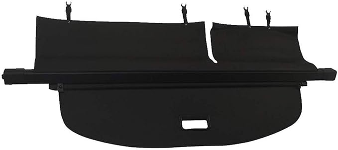 Cargo Security Rear Trunk Cover Retractable Compatible with 2014-2018 Jeep Cherokee Cargo Cover Black by Kaungka（ NOT FIT for 2019 2020 Jeep Cherokee）