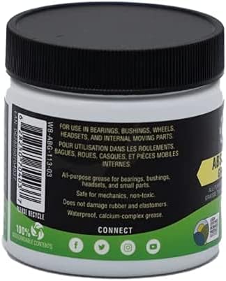 WPL Absolute Bicycle Grease - All-Purpose Bike Grease and Lube for Pedals, Forks, Chains, and Wheel Bearings