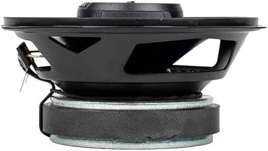 Alphasonik 1 Pair of NS42 Neuron Series 4" (240 Watts Max for The Pair) 120 Watts Max Per Speaker 2-Way Full-Range Car Audio Speaker with PEI Dome Tweeter Polypropylene Cone Grilles Included