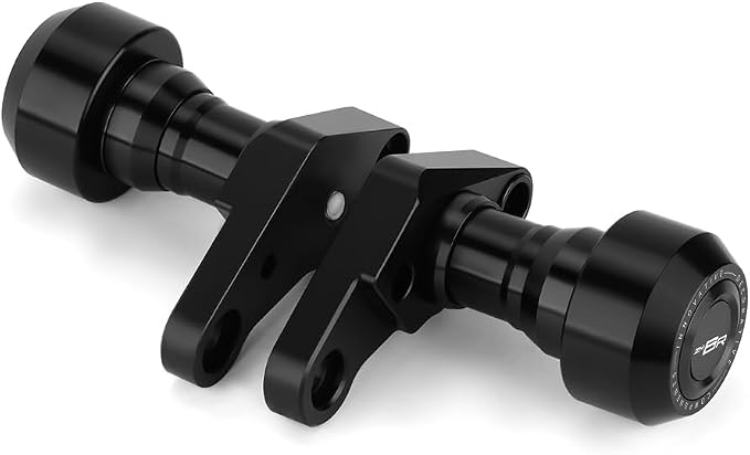 Motorcycle Frame Sliders Falling Protection Crash Protector CNC Compatible With Ninja ZX6R 2024 2025 2026 Engine Fairing Guards ZX636 Ninja636 ZX-6R ZX6R Accessories (Black)