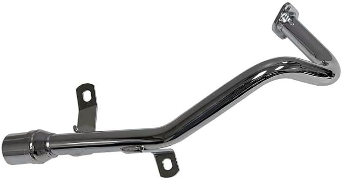 MMG Exhaust System Muffler for GY6 50cc 4 Stroke Scooters (Carbon Fiber Finish)