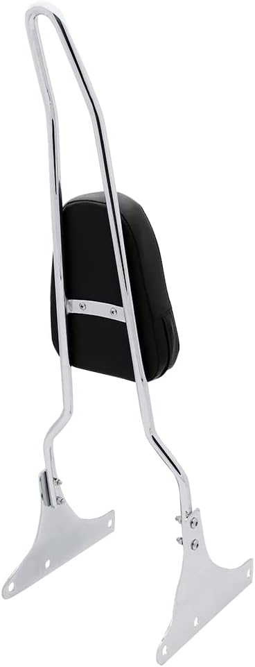 Rear Backrest Sissy Bar For Harley Davidson Heritage Softail FXSTC FLSTC Springer FLSTS Fat Boy EFI FLSTF,Chrome