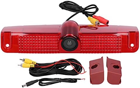 Backup Camera, Easy Installation HD Video Safety Rear View Camera System Third Brake Light Mounted for SUVs Trucks Crossovers Drivers Fleet Parking Reversing