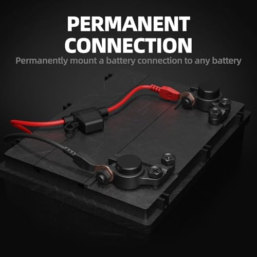 LOKITHOR JC400 9-in-1 Car Battery Charger and Cable04 X-Connect M8 Eyelet Terminal Accessory