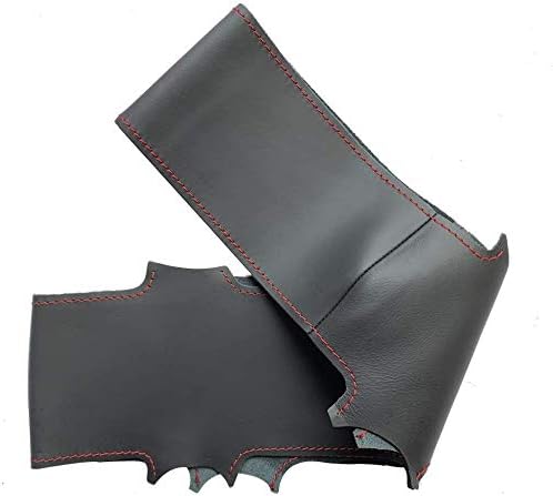 Loncky Genuine Leather Car Steering Wheel Cover for Chevrolet 2008-2013 Silverado 1500 /Silverado 2500 3500/2007-2014 Tahoe/2007-2014 Suburban 1500/2007-2013 Avalanche 1500/2009-2015 Traverse/Express