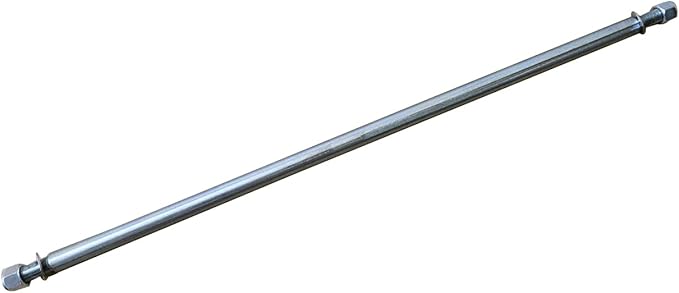Axle 1" Diameter 36" Steel Axle Rod With 4" x 4" Go Kart Live Axle Hub For ATV Go-Karts Quads Dune Buggies