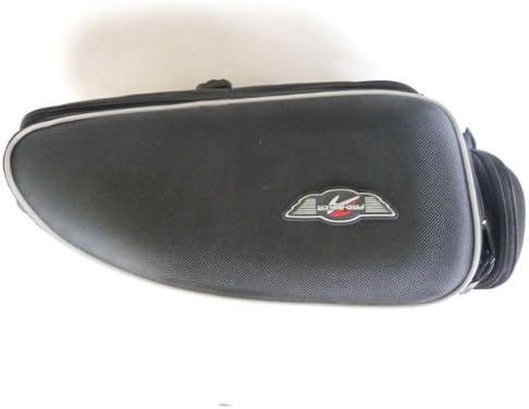 1Storm New Motorcycle Waterproof Saddle Bag Tank Bag Black with Magnetic Mounting