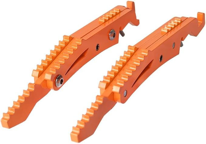 For KTM Off-road Models With Original Footpeg Part Num 59003041250, 59003040250, 7800304050, 78003041050 Motocross Passenger Foot Pegs Dirt Bike Rear Pedals Cross Country Rests 1 Pair