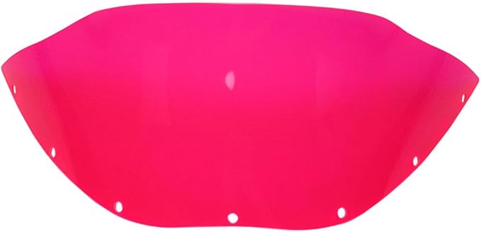 POWERAJAMES PMMA Windshield Windscreen for Harley FXRT Out Fairing (PMMA Pink)