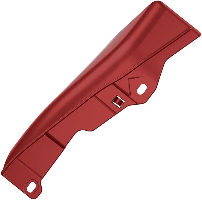 Color - Matched Mid Frame Air Deflectors Heat Shield, Perfectly Fit for Harley Touring Models 2009-2026 Heirloom Red Fade