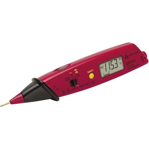 Amprobe - 2727739 DM73C Pen Probe Digital Multimeter with Built-in Test Probe