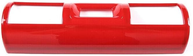 ABS Red Central Control Air Outlet Decorative Frame Cover Trim Fit forToyot-a FJ Cruiser 2007-2021 Car Dashboard Air Vent Molding Strip Cover