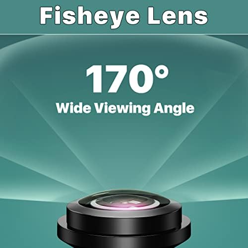 GreenYi AHD Monitor Camera Set, 800x480 HD TFT Monitor + Universal 720P Rear Front Side View Camera with Adjustable Fisheye Lens