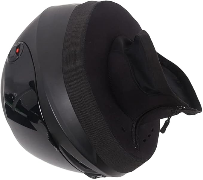 MOTO4U Skirt Helmet Motorcycle Helmet,Motorcycle Helmet Wind Noise Silencer,Wind Curtain,Reduce Noise,Easy Install,fits All Full Face Helmets Long Type