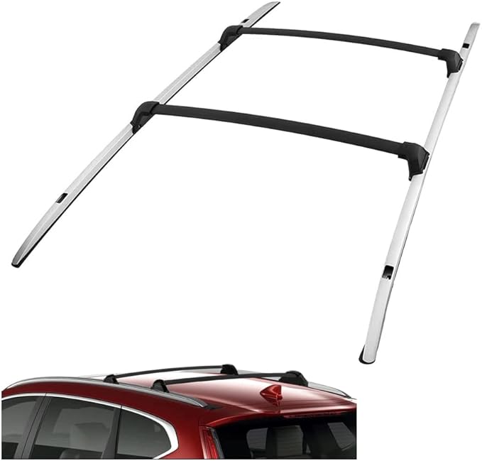 4Pcs Roof Rack Cross Bar Side Rails 2017-2022 for Honda CRV CR-V Luggage Carrier Aluminum