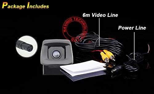 1280x720 Pixels 1000 TV Super HD Car HD Vehicle Backup Camera Night Vision IP68 Waterproof Rear View Reserved Hole Parking Camera, Replacement for Toyota Hilux AN10 AN20 AN30/ AN120 AN130