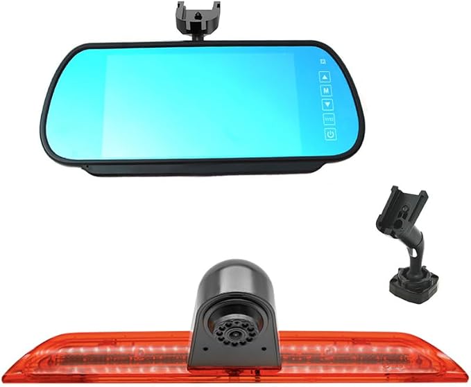 Compatible for Ford Transit 2020-Current/Ford Transit Connect 350XLT 2019 Brake Light Camera with 7Inch Monitor