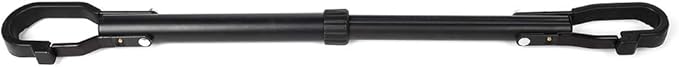 SCITOO Iron Bicycle Top Tube Adapter Fit Most Automobiles That Have A Roof Rack Including Round Square Oval and Flat Crossbars Black 1-Bike
