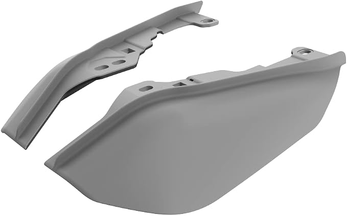 Advanblack 2024 RG Mid Frame Air Deflectors Compatible for Harley Touring Street Glide, Road King, Electra Glide, 2009-2025(Sunset Orange)