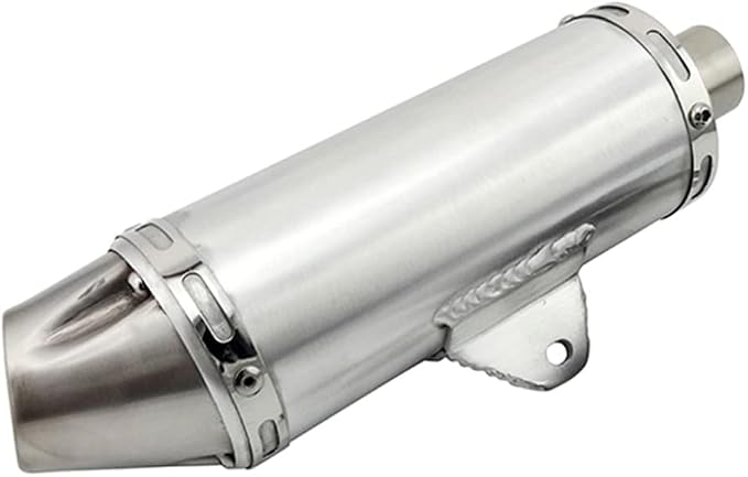 DJ-Motor 32mm Exhaust T4 Muffler For 150cc 160cc Pit Dirt Bike Mini Motocross Taotao DBX1 X-pro140