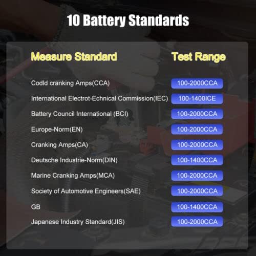 ANCEL BD330 Battery Registration Scan Tool Fits for BMW/Mini with ANCEL BST100 Car Battery Tester