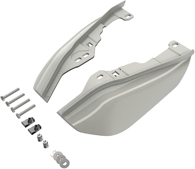 Advanblack 2024 RG Mid Frame Air Deflectors Compatible for Harley Touring Street Glide, Road King, Electra Glide, 2009-2025(Sand Dune)