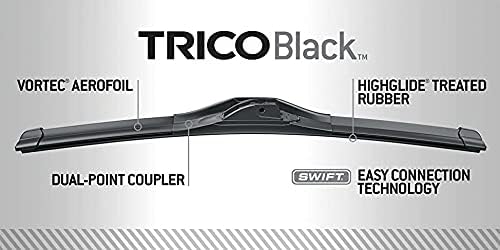 TRICO Diamond 22" + 20" Super Premium Automotive Replacement Windshield Wiper Blades (Set of 2), Passenger and Driver Side All-Weather Beam Wiper Blades for Select Vehicle Models (Item #25-2220)