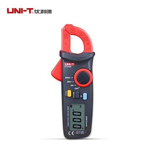 UNI-T UT210A Clamp Meter Digital Pliers Ammeter Voltmeter Professional Electrician Tester Multimeter