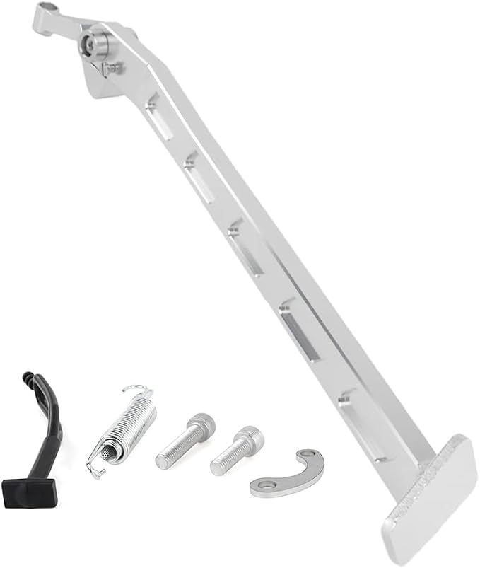 Dirt Bike Side Stand Kickstand Compatible with Stark Varg MX & EX | Aluminum, Parking Support Leg, Large Footpad