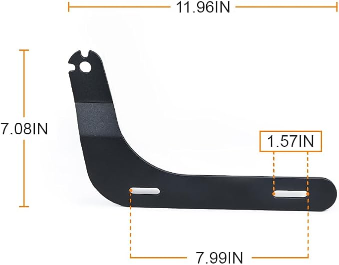 Adjustable Driver/Passenger Seat Backrest Component:Fixed Mounts (R18(Black))
