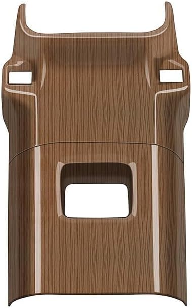 Rear Air Condition Vent Outlet Rear Defense Kick Outlet Compatible with Toyota Grand Highlander 2024 2025 2026 Fit for 2024-2026 Grand Highlander ABS Accessories(Wood Grain)