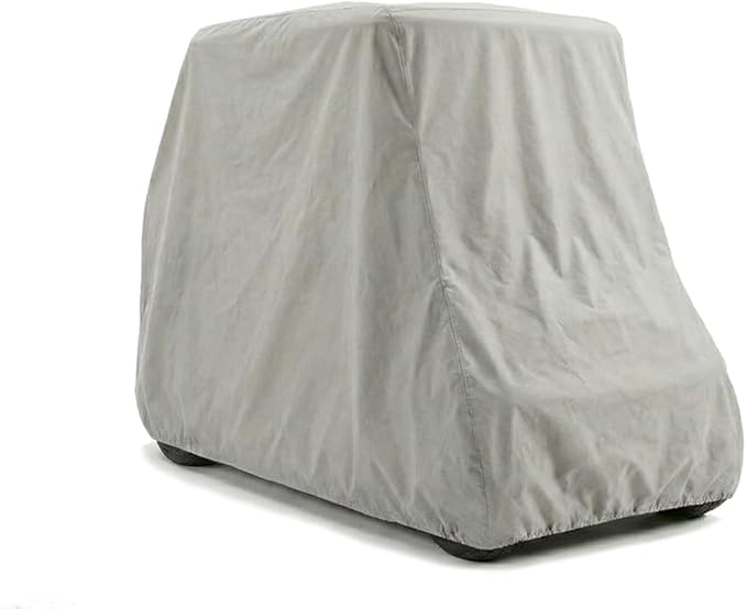 CarsCover HD Waterproof Golf Cart Cover 2 Passenger 5 Layer Storage Covers for Yamaha, Club Car, EZ Go (Fit up to 95 inch Long)
